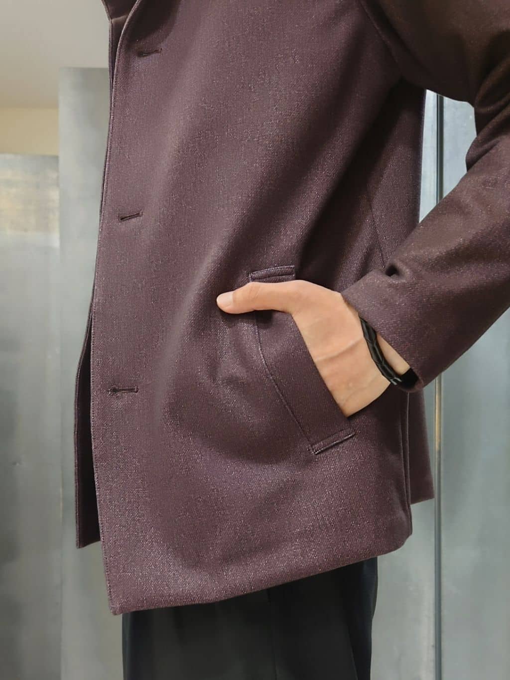 kawamuさんの「TAKEO KIKUCHI｜【DOWN FABRIC】ダウンファブリック スタンドカラーブルゾン」を使ったコーディネート
