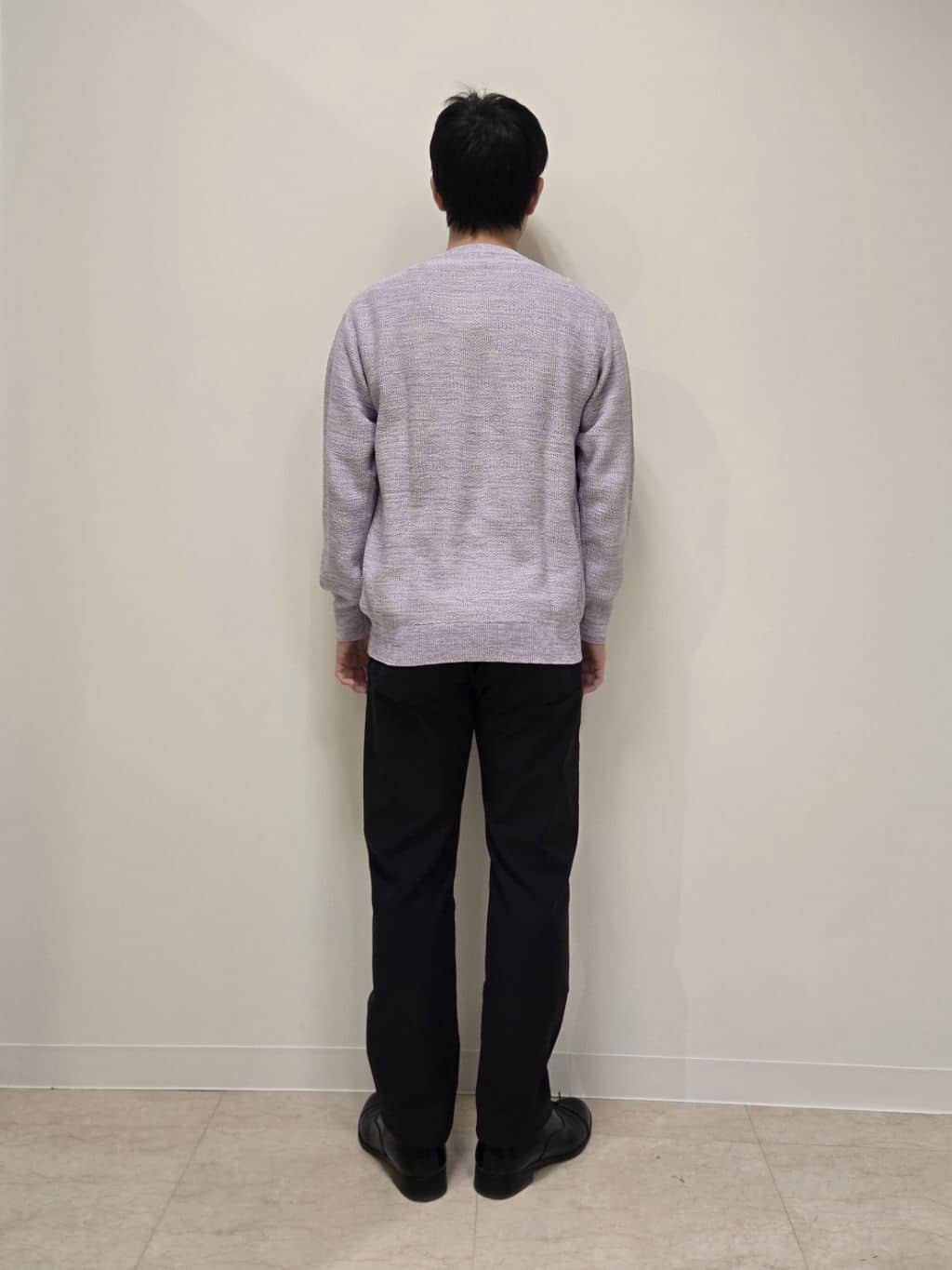 白木駆さんの「TAKEO KIKUCHI｜【Made in JAPAN】播州織 ストレッチ パンツ」を使ったコーディネート