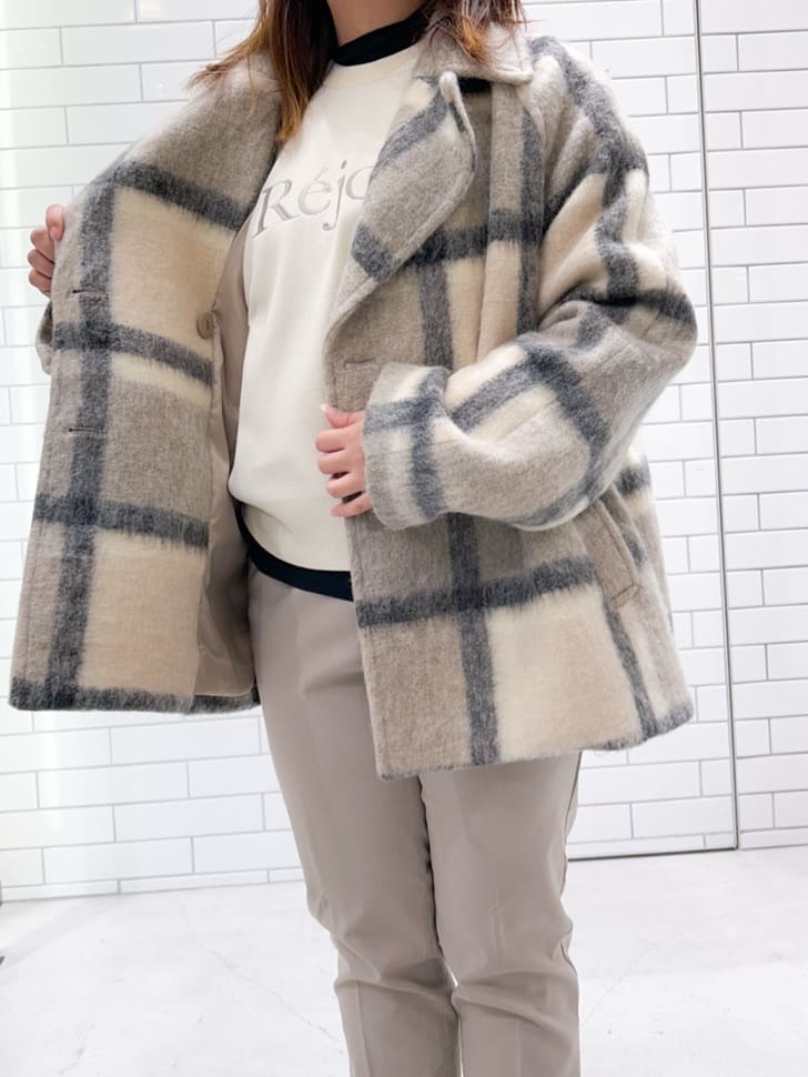 chicchi♪さんの「OPAQUE.CLIP｜◆刺繍ロゴニット【洗濯機洗い可】」を使ったコーディネート