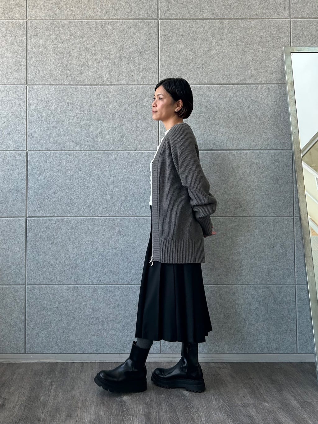 yukoさんの「CODE A｜sheer gathered jersey top」を使ったコーディネート
