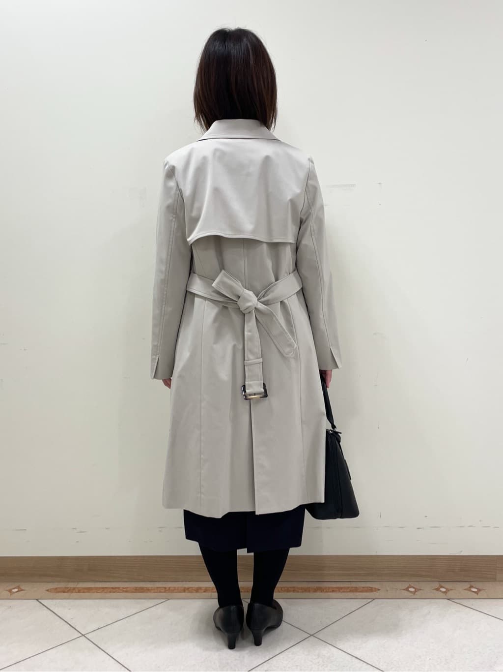hanaさんの「Reflect｜◆【フォーマル/お仕事にもおすすめ／ライナー取り外し可】中綿ライナー付トレンチコート」を使ったコーディネート