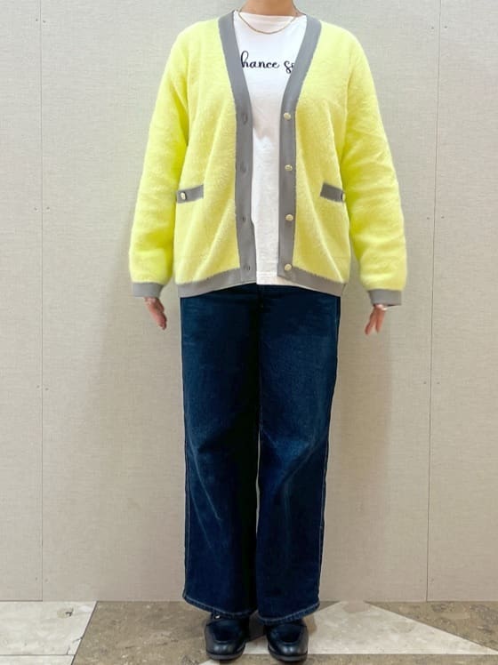 chiakiさんの「OPAQUE.CLIP｜◆刺繍ロゴトップス【洗濯機洗い可】」を使ったコーディネート