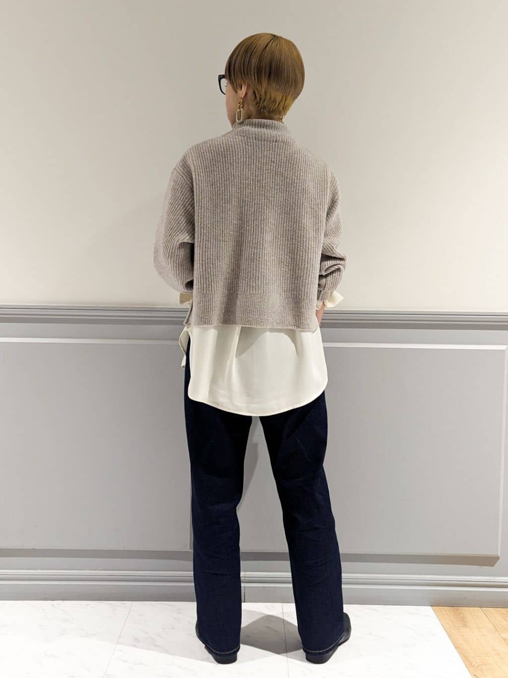 chieさんの「grove｜【Lee&times;grove別注】STRAIGHT DENIM PANTS」を使ったコーディネート