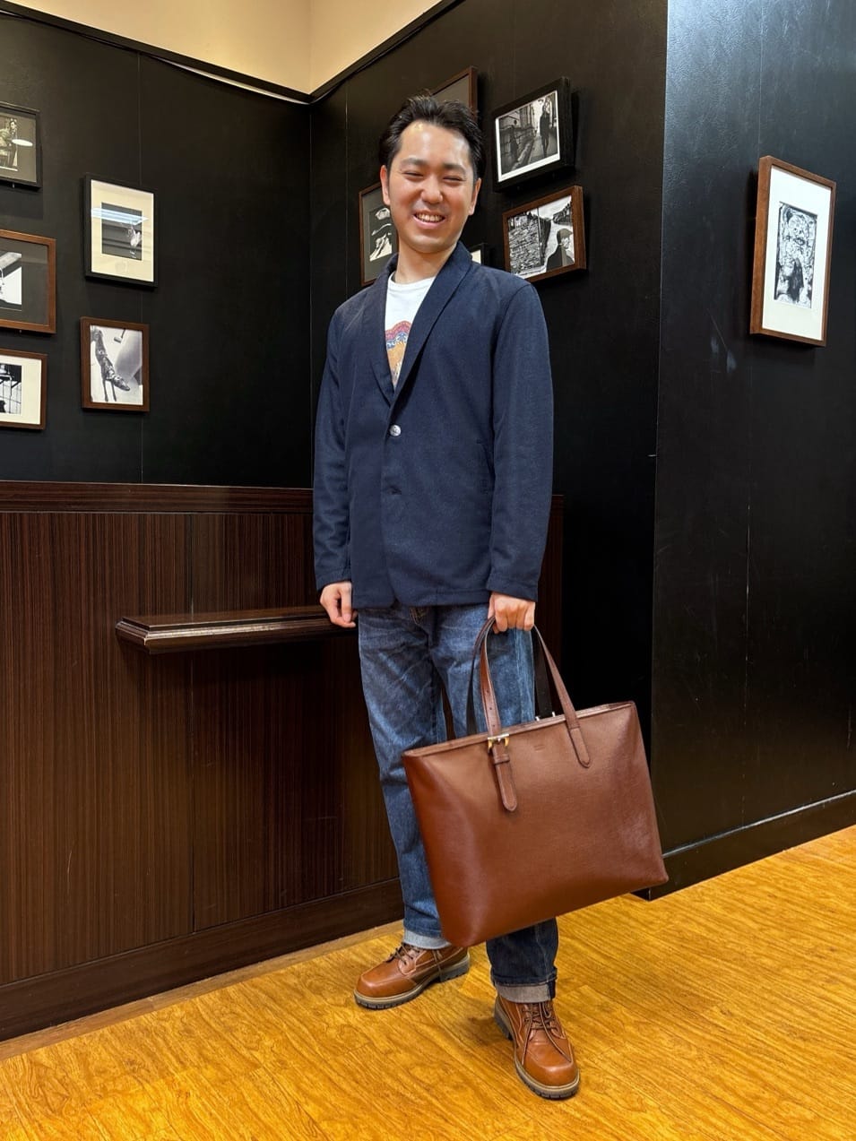 KEIさんの「TAKEO KIKUCHI｜【モンスターストレッチ】日本製 ウォッシュド デニムパンツ」を使ったコーディネート