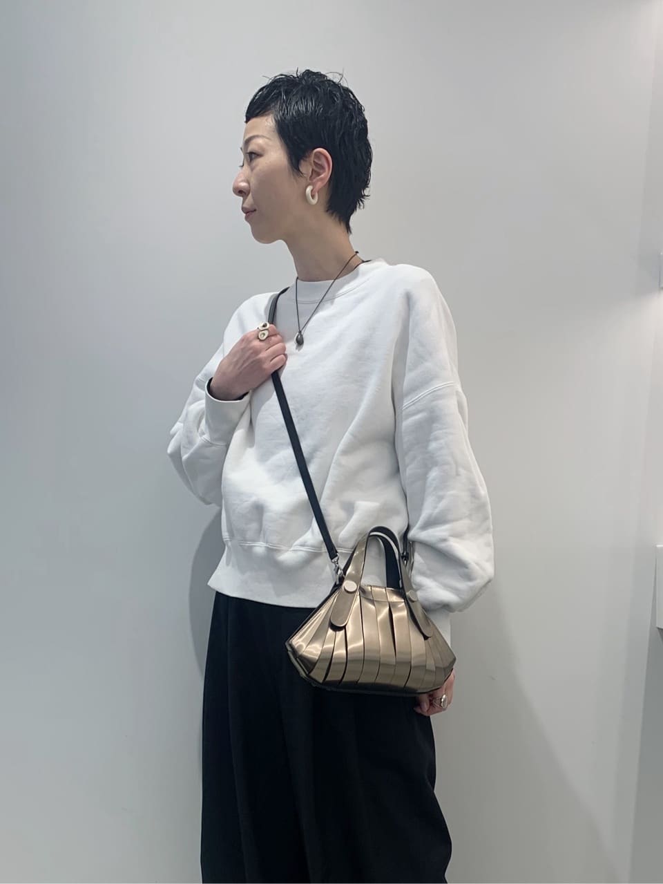 Kさんの「HIROKO HAYASHI｜OSSO VIVO（オッソ ヴィーヴォ）2wayバッグ」を使ったコーディネート