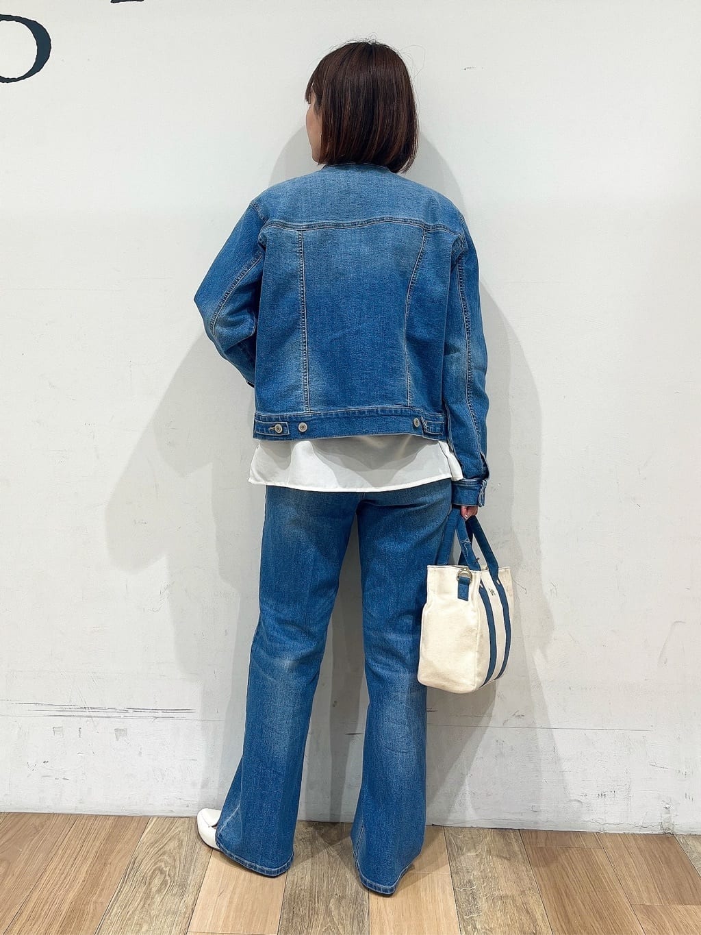 山さんさんの「grove｜メタルパーツローファーパンプス【晴雨兼用】」を使ったコーディネート