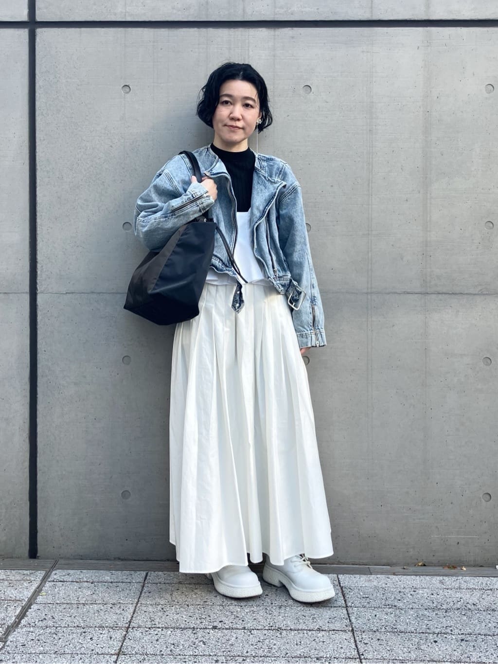 Cさんの「HIROKO HAYASHI｜LUINI（ルイーニ）トートバッグ」を使ったコーディネート