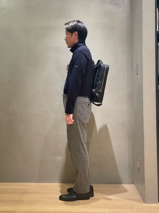 IMAIさんの「TAKEO KIKUCHI｜フルベジタンニンレザー バックパック」を使ったコーディネート