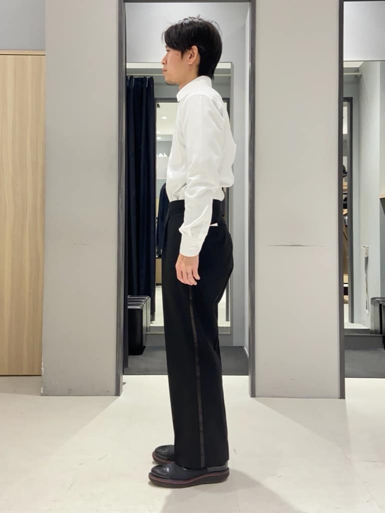 わいずみさんの「TAKEO KIKUCHI｜【Made in JAPAN】市松紋 ドレスシャツ」を使ったコーディネート