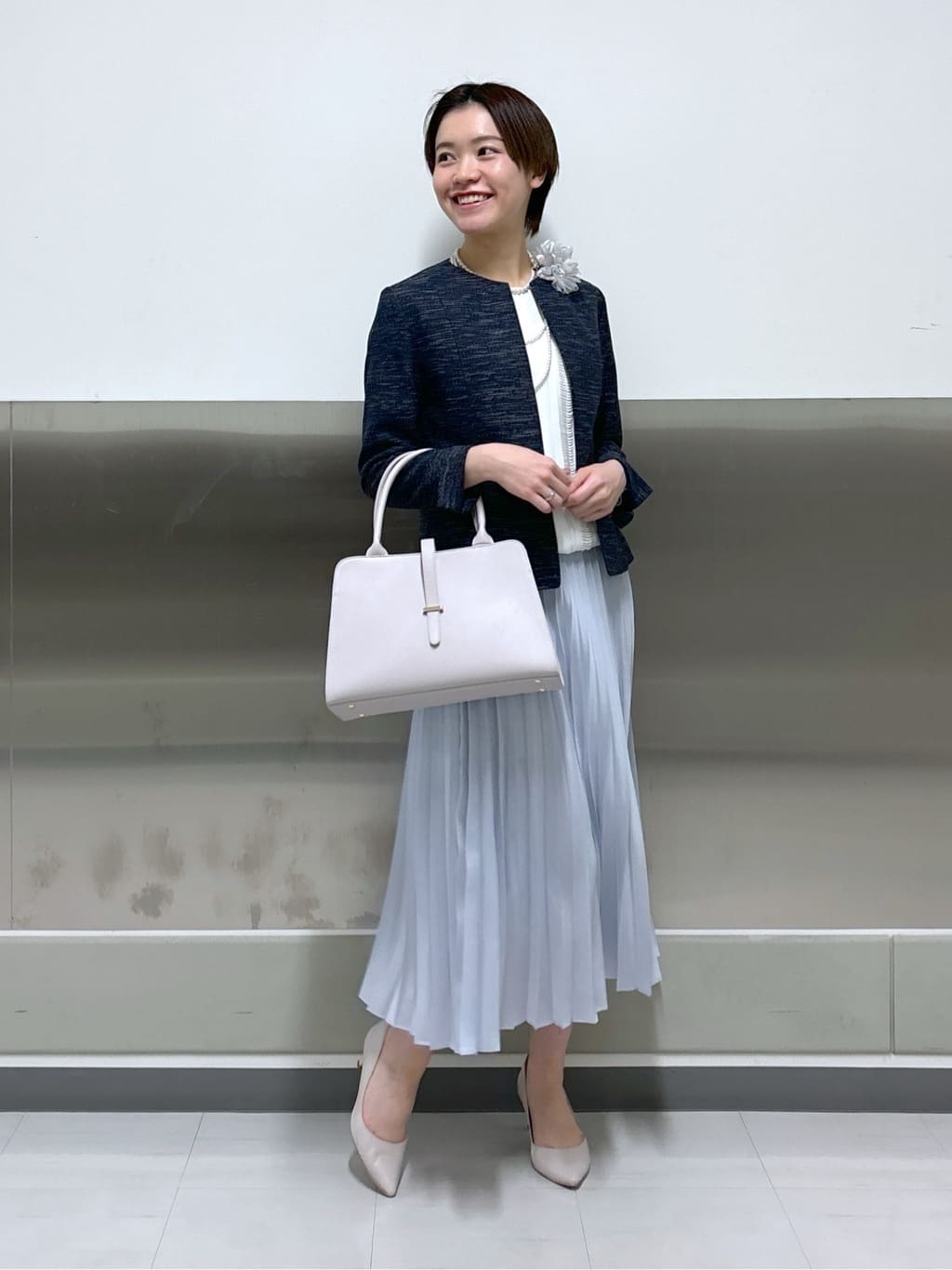 kanaeさんの「INDIVI｜フラワーコサージュ」を使ったコーディネート