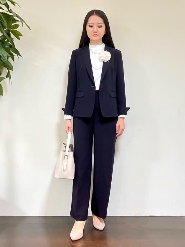 カレンさんの「UNTITLED｜【追加6/日本製】2連フェイクパールネックレス」を使ったコーディネート