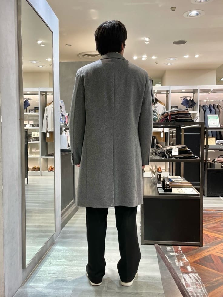 ritoさんの「TAKEO KIKUCHI｜ウールカシミヤブレンド チェスターコート」を使ったコーディネート