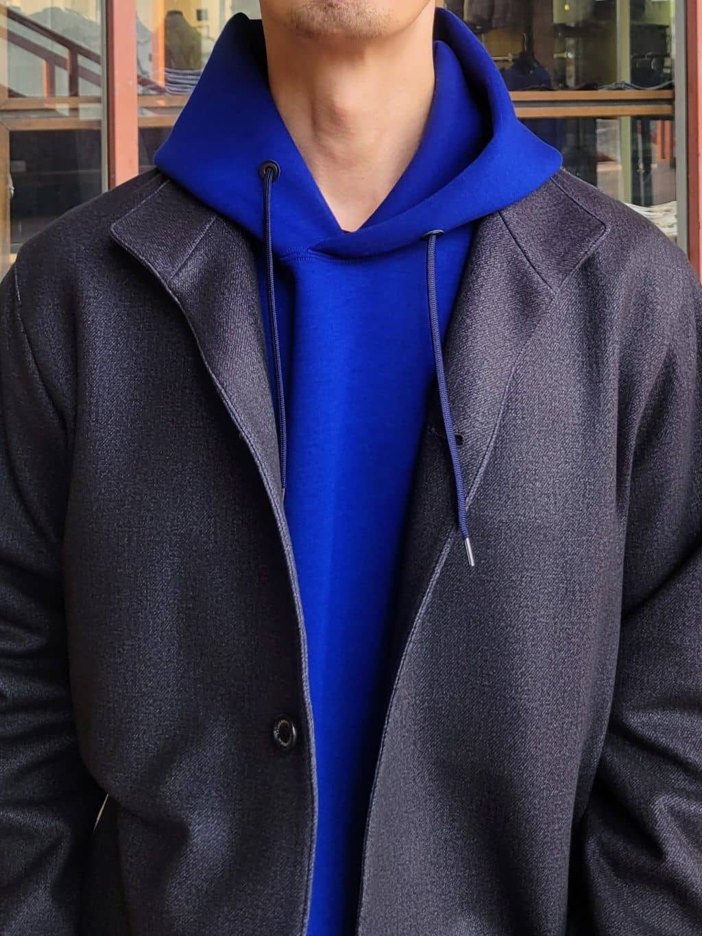 piroyaさんの「TAKEO KIKUCHI｜【DOWN FABRIC】ダウンファブリック スタンドカラーブルゾン」を使ったコーディネート