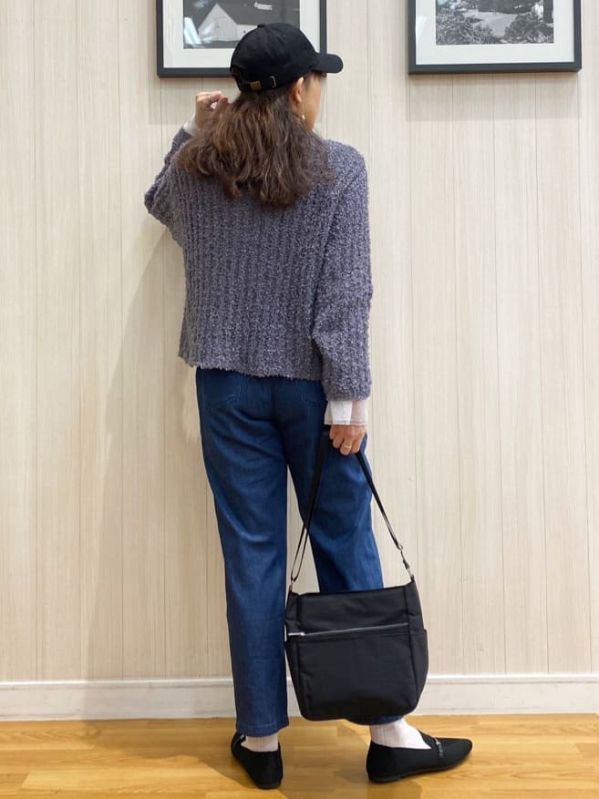 natsuさんの「SHOO･LA･RUE｜◆程よくエアリー テープヤーンニット」を使ったコーディネート