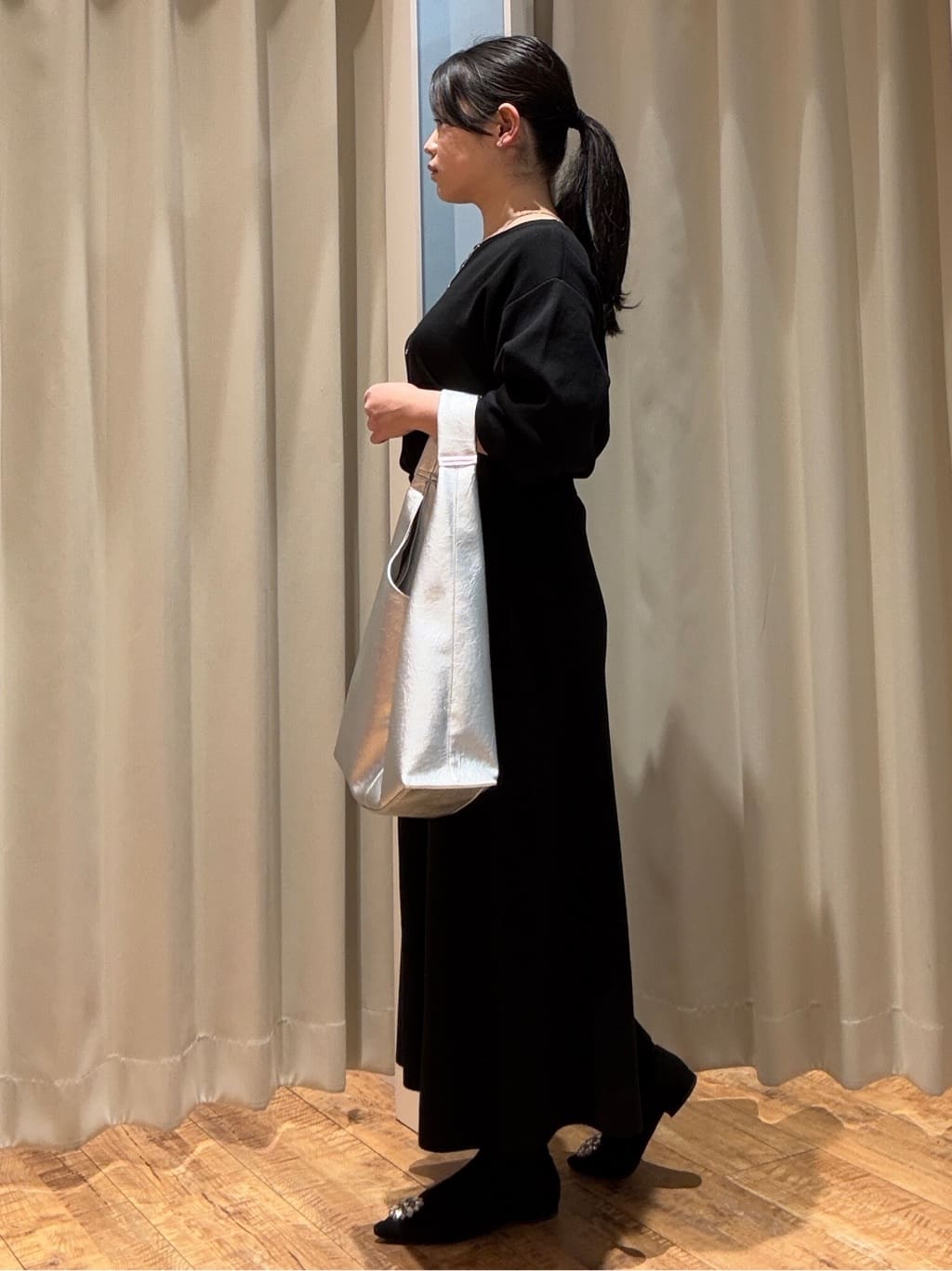 Haruさんの「SHOO･LA･RUE｜◆トライアングルトートバッグ」を使ったコーディネート