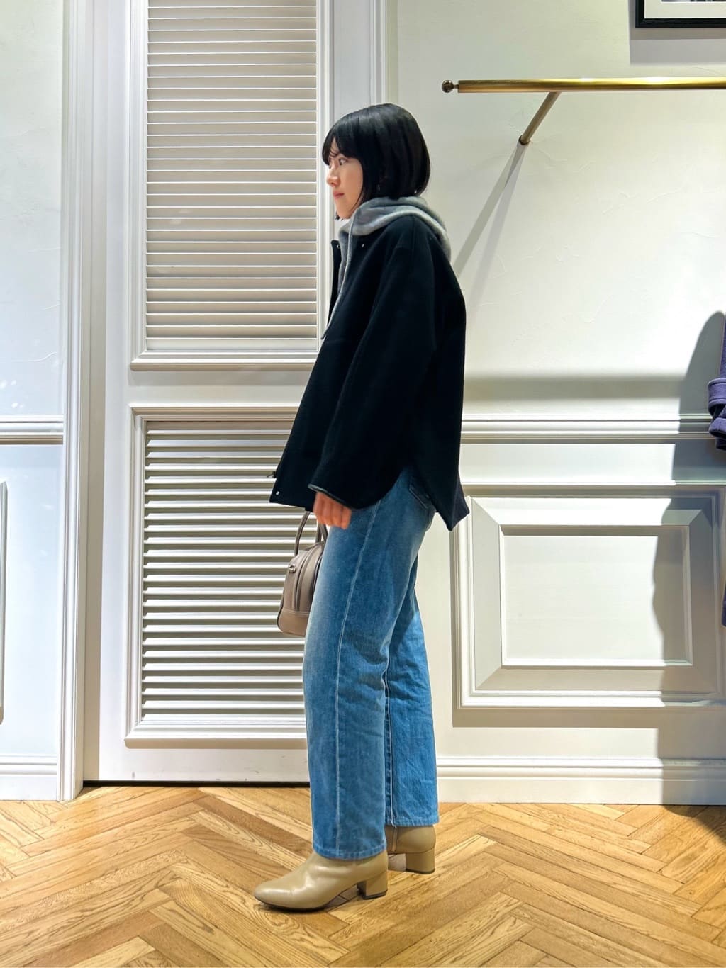 cocoさんの「DRESSTERIOR｜【ウォッシャブル】テーパードコンフォートデニム」を使ったコーディネート