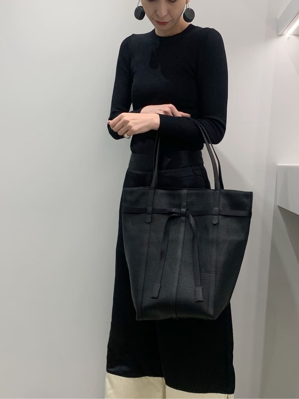 Kさんの「HIROKO HAYASHI｜PANIER（パニエ） トートバッグL」を使ったコーディネート