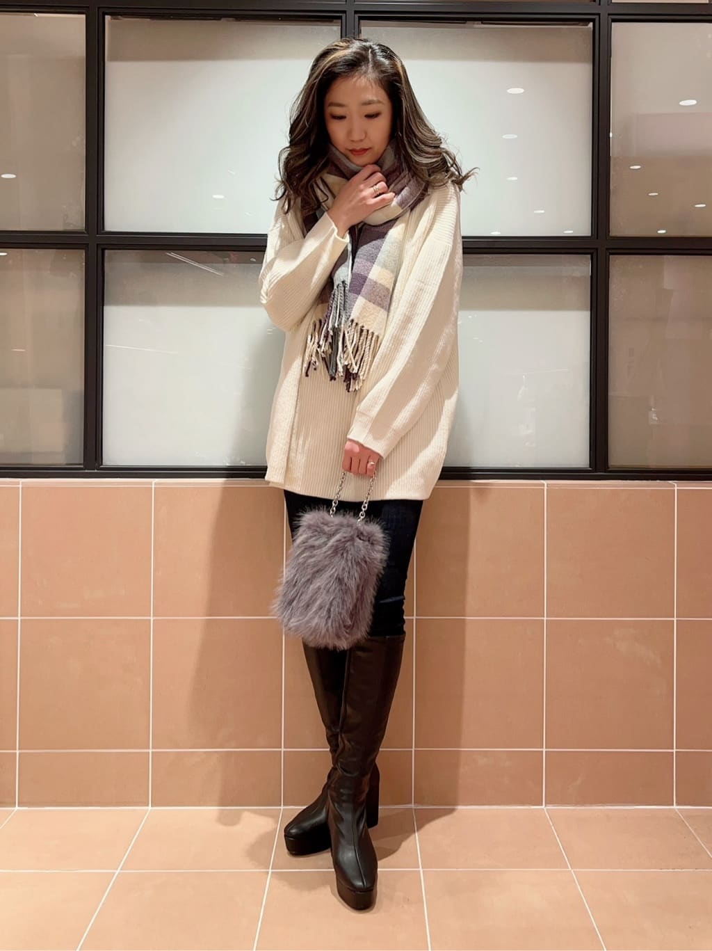 kaoriさんの「ESPERANZA｜ファビ2WAYショルダー」を使ったコーディネート