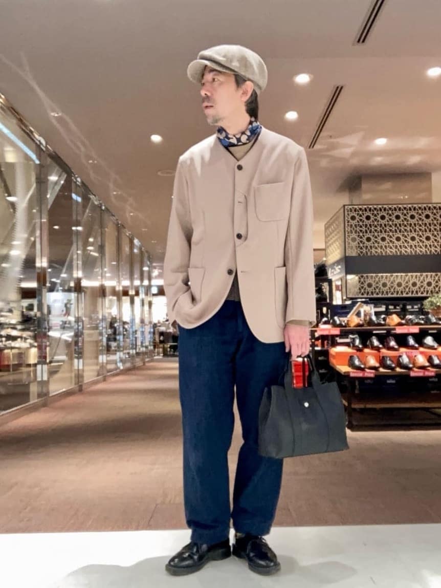 KDDさんの「TAKEO KIKUCHI｜◆【便利なサイズ感】ドライビング　トートバッグ」を使ったコーディネート