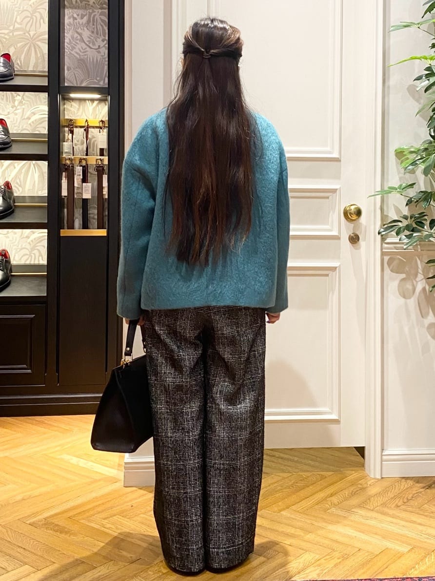 c.wさんの「DRESSTERIOR｜◆ストレッチフルニードルプルオーバーニット」を使ったコーディネート
