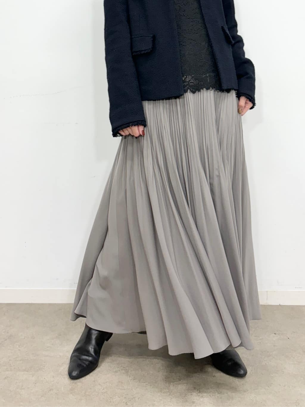 清水夏姫さんの「DRESSTERIOR｜【セレモニー】オケージョンツイードジャケット」を使ったコーディネート