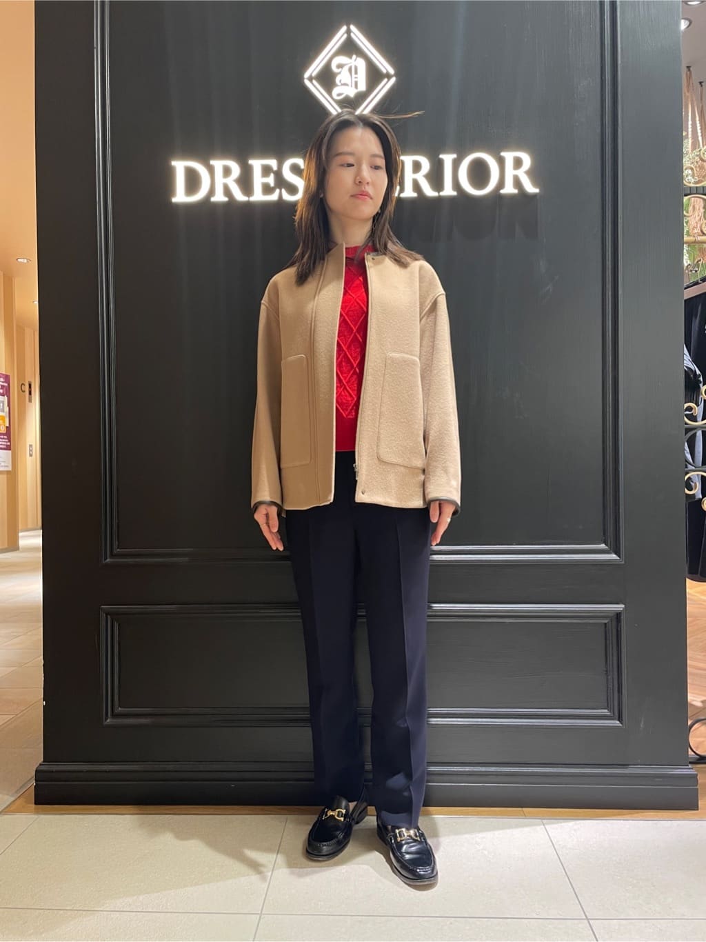 Karinさんの「DRESSTERIOR｜【セレモニー】オケージョンツイードジャケット」を使ったコーディネート