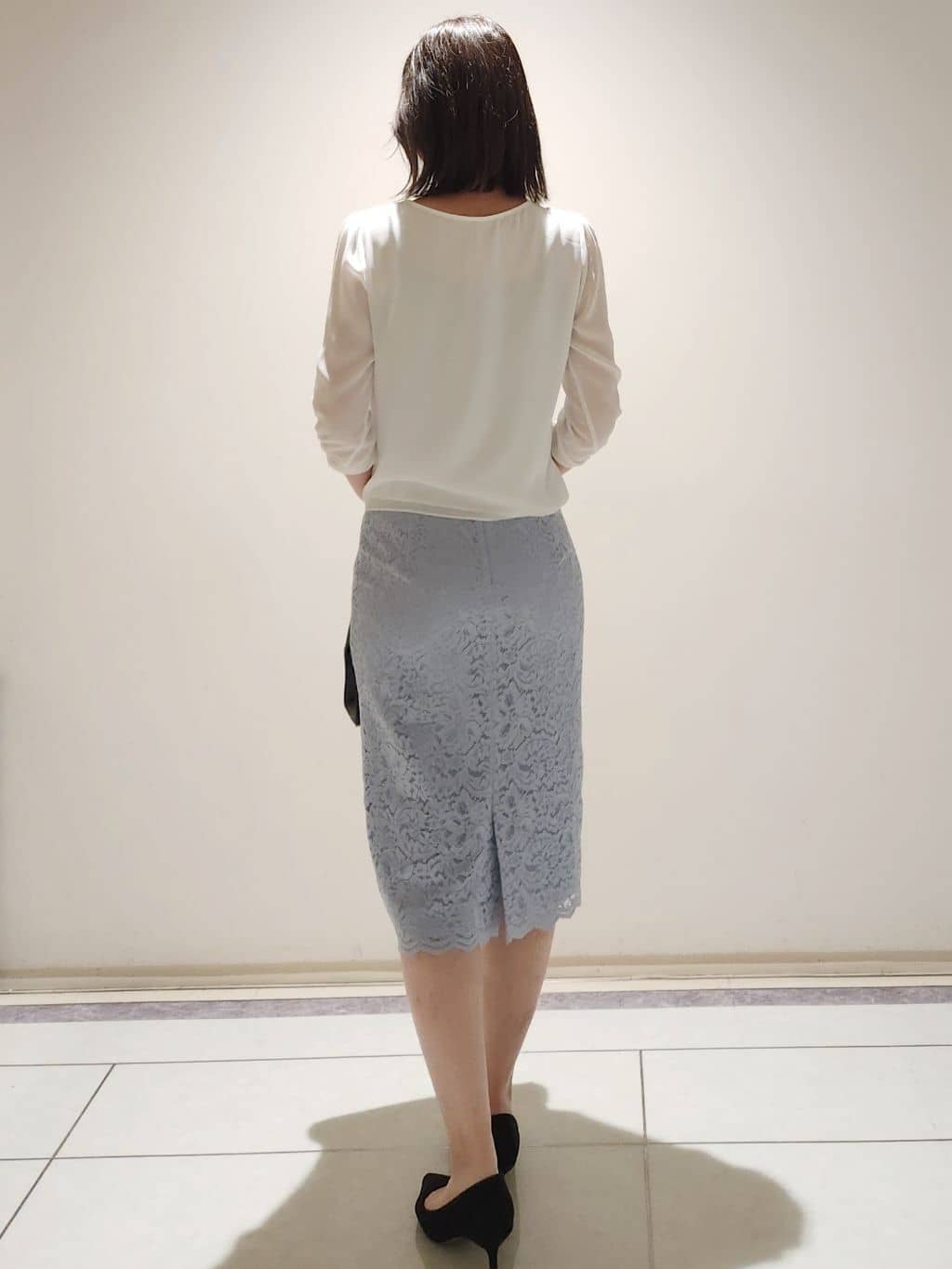 yukaさんの「COUP DE CHANCE｜【洗える／日本製／通勤】タックブラウス」を使ったコーディネート