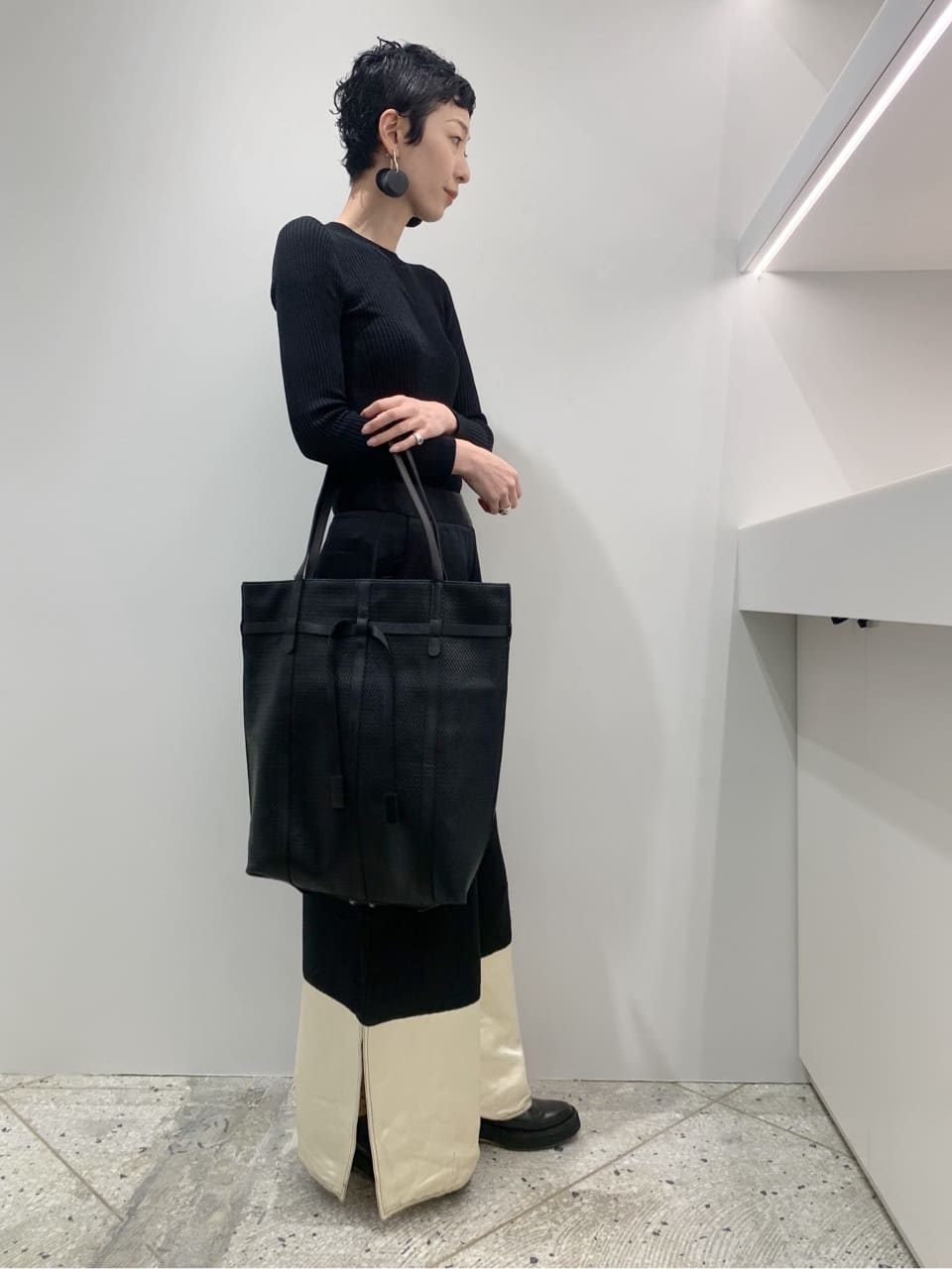Kさんの「HIROKO HAYASHI｜PANIER（パニエ） トートバッグL」を使ったコーディネート