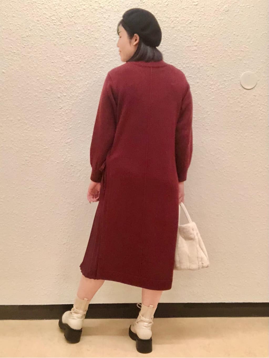 Tsuruさんの「SHOO･LA･RUE｜◆サーモベレー帽」を使ったコーディネート