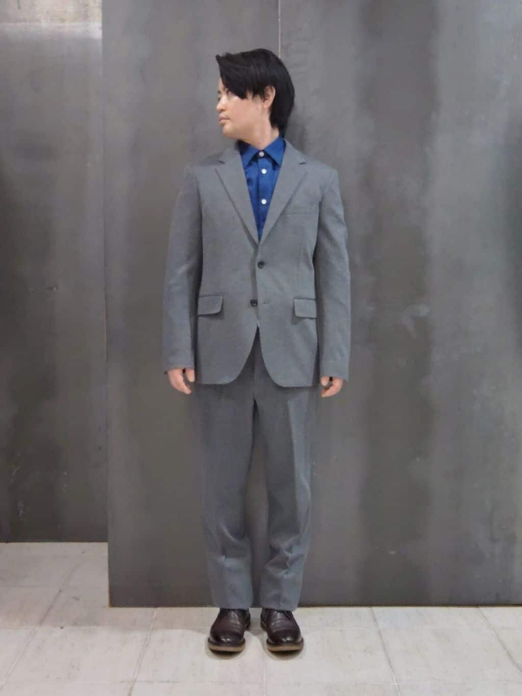 shiominさんの「TAKEO KIKUCHI｜◆メランジ ハニカム ストレッチ ジャケット」を使ったコーディネート