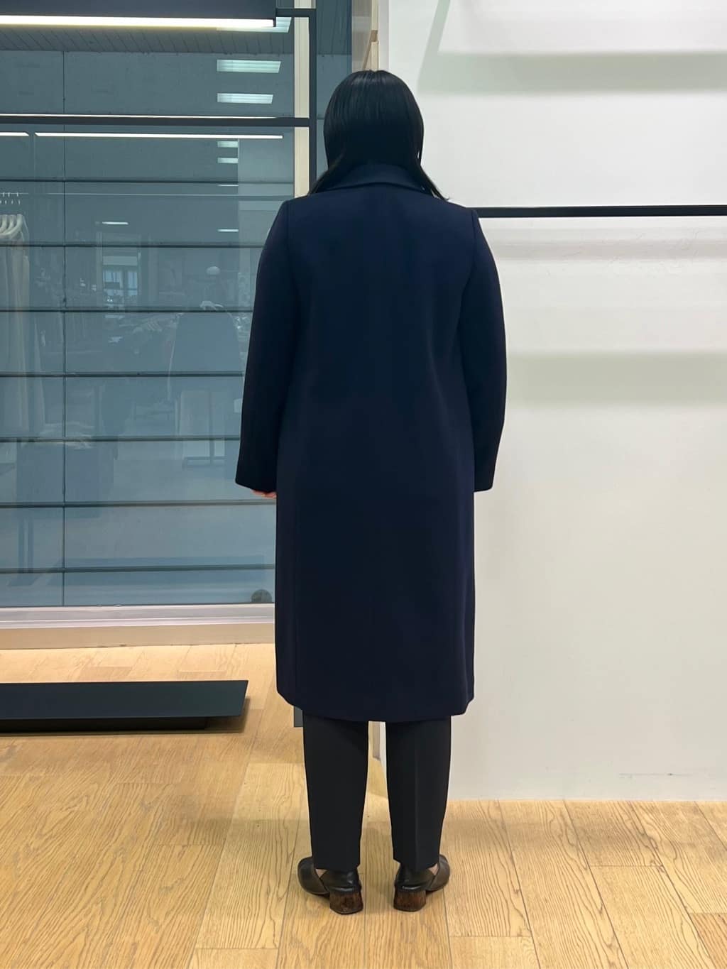 shimaさんの「INDIVI｜【洗える／UVケア／スーツ】ストレッチノーカラージャケット」を使ったコーディネート
