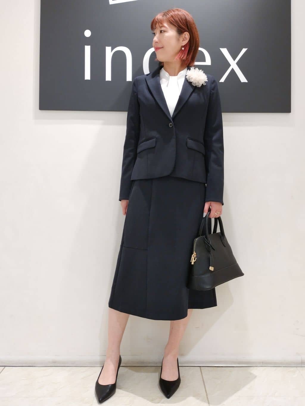 n.さんの「index｜《5色展開／XS-LLサイズ》ストレッチテーラードジャケット／セットアップ対応【イージーアイロン】」を使ったコーディネート