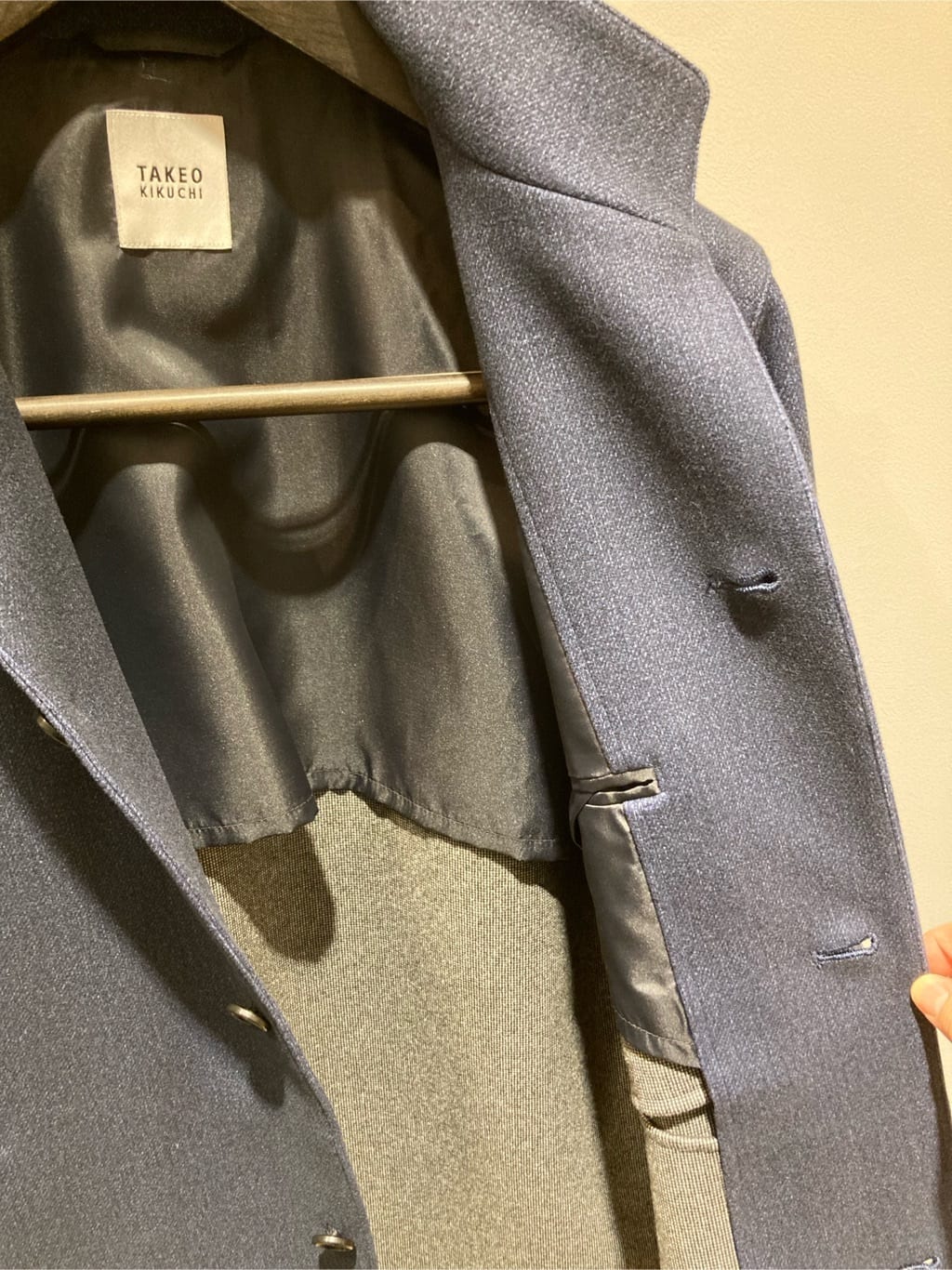 シュンさんの「TAKEO KIKUCHI｜【DOWN FABRIC】ダウンファブリック スタンドカラーブルゾン」を使ったコーディネート