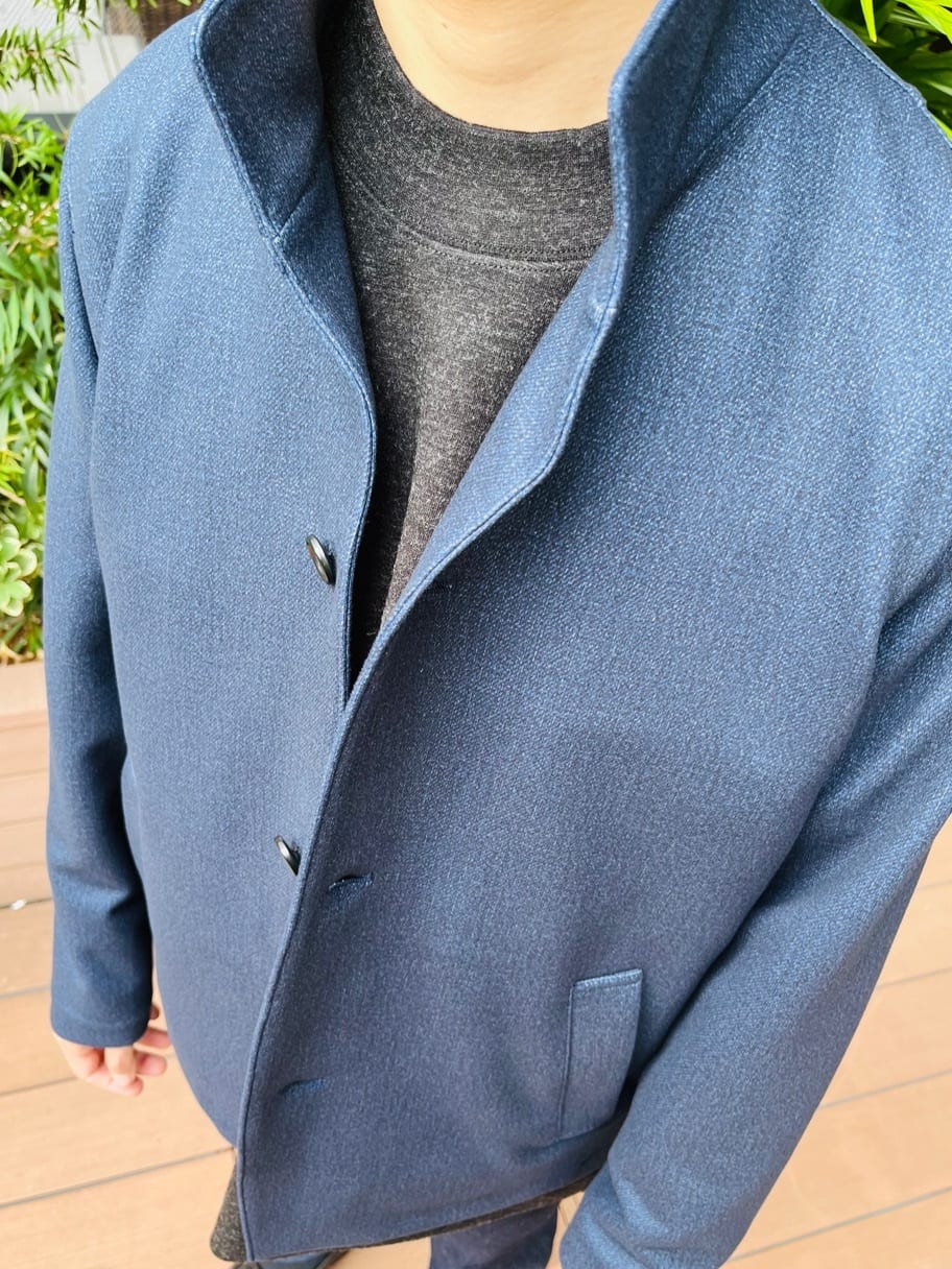 ワッキーさんの「TAKEO KIKUCHI｜【DOWN FABRIC】ダウンファブリック スタンドカラーブルゾン」を使ったコーディネート