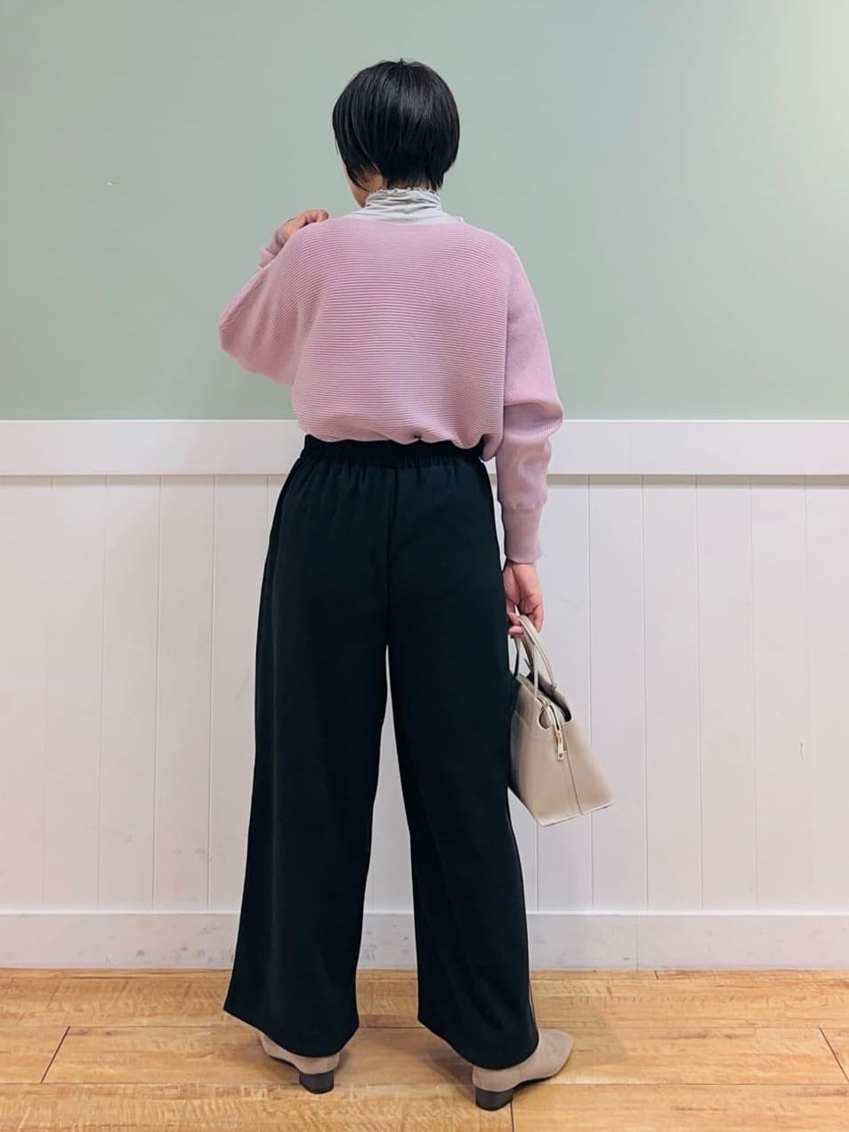 Naruさんの「SHOO･LA･RUE｜◆【セレモニー/2WAY】三層ミニトートバッグ」を使ったコーディネート