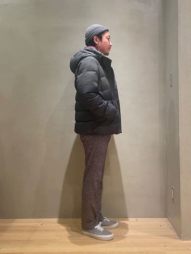 IMAIさんの「TAKEO KIKUCHI｜【ONOFF対応】TRダブルニット ストレッチパンツ」を使ったコーディネート