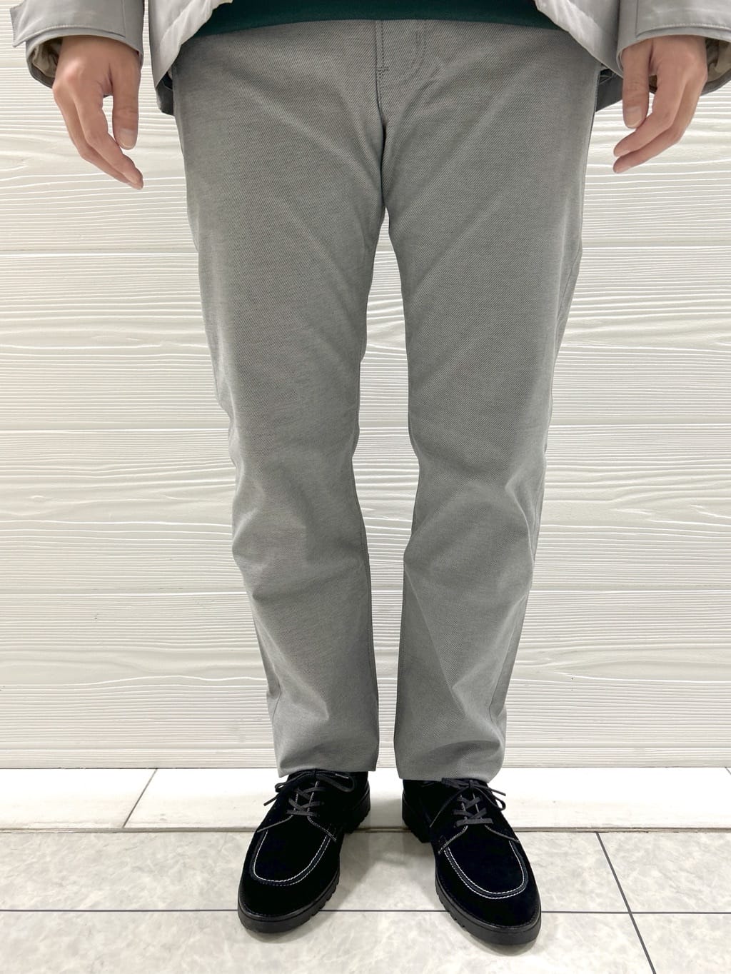 すーさんの「TAKEO KIKUCHI｜【Made in JAPAN】播州織 ストレッチ パンツ」を使ったコーディネート