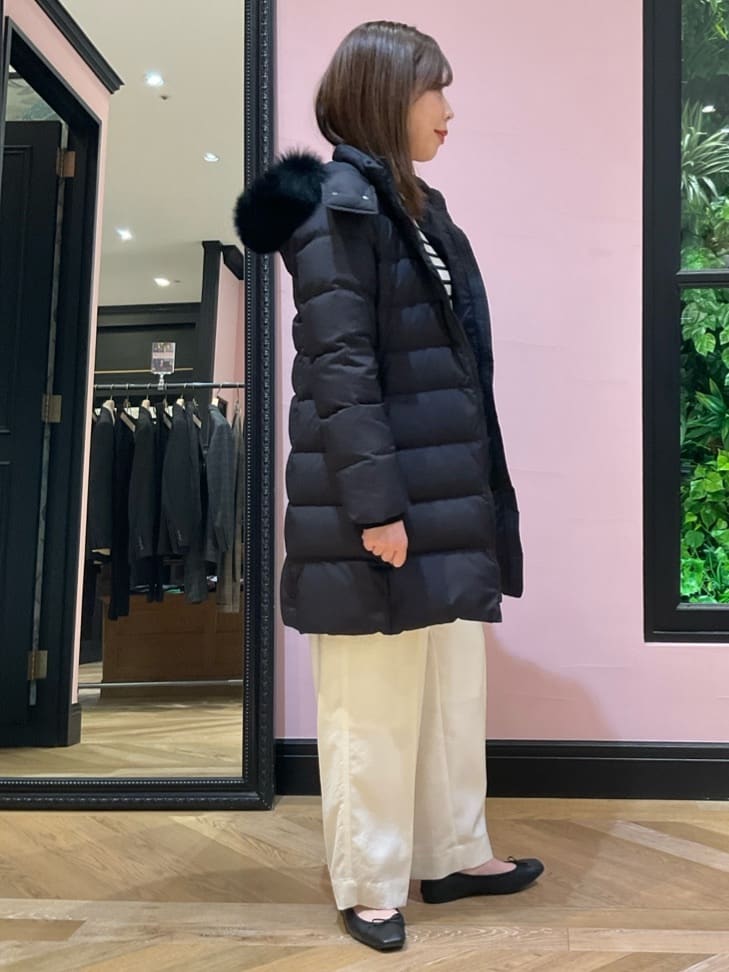 maruさんの「DRESSTERIOR｜◆ストレッチフルニードルプルオーバーニット」を使ったコーディネート
