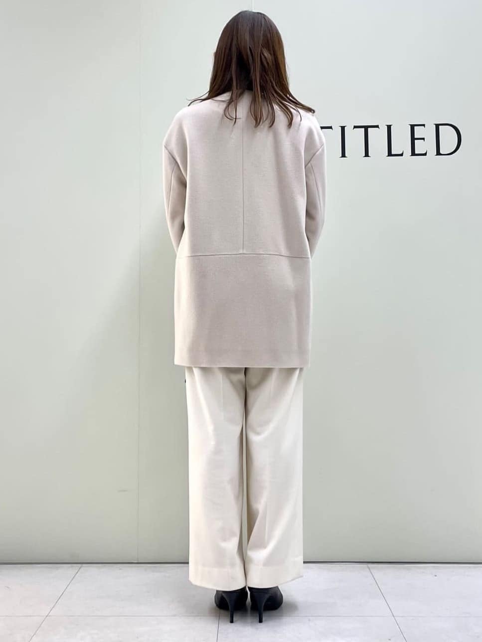 Sakaiさんの「UNTITLED｜◆【アンサンブル可能/6色展開】スパンレーヨン プルオーバーニット」を使ったコーディネート
