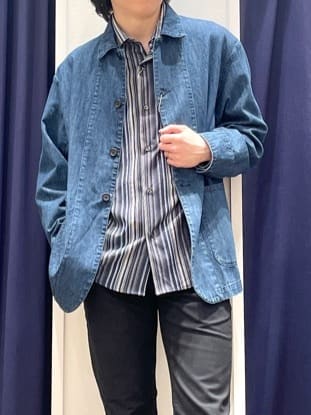 Tightさんの「THE SHOP TK｜【オールシーズン穿ける！】7DAYSストレッチへリンボンパンツ　ON&hArr;OFF兼用」を使ったコーディネート