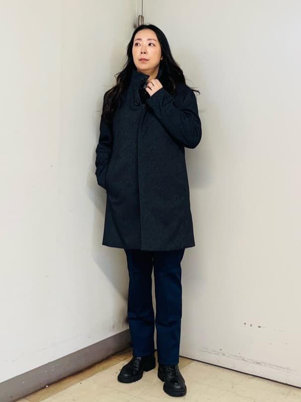 iwさんの「TAKEO KIKUCHI｜【オフィスカジュアル対応】ドレス チノパンツ」を使ったコーディネート