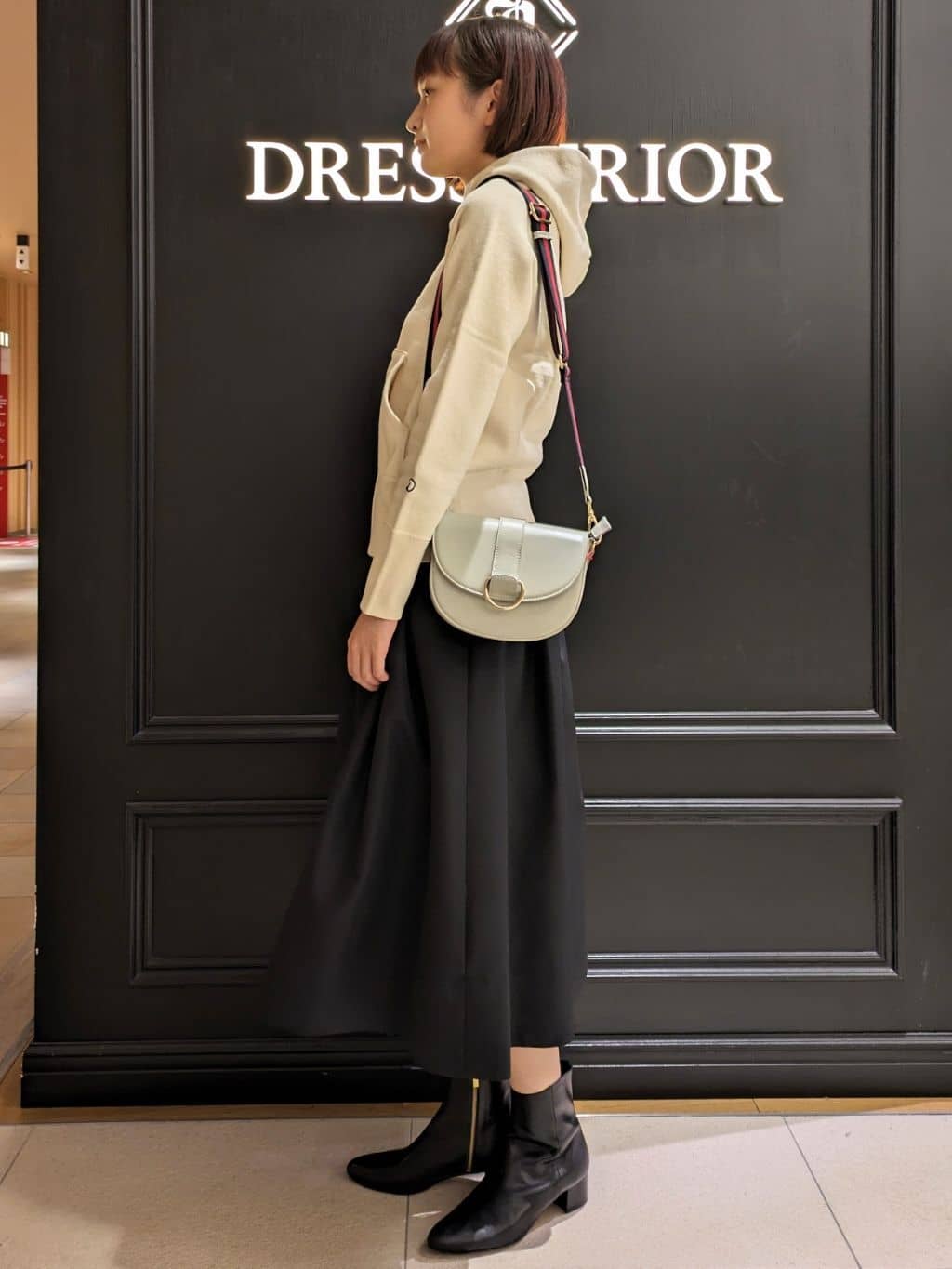 saoriさんの「DRESSTERIOR｜デキシー吊裏毛ジップアップパーカ」を使ったコーディネート