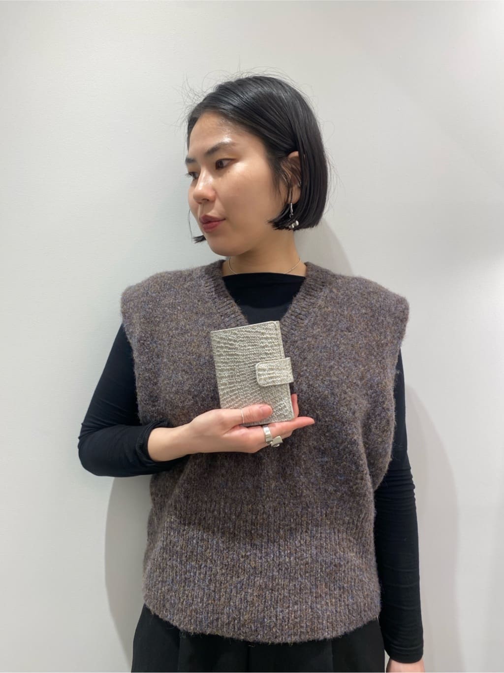 Uさんの「HIROKO HAYASHI｜DAMASCO（ダマスコ）二つ折り財布」を使ったコーディネート