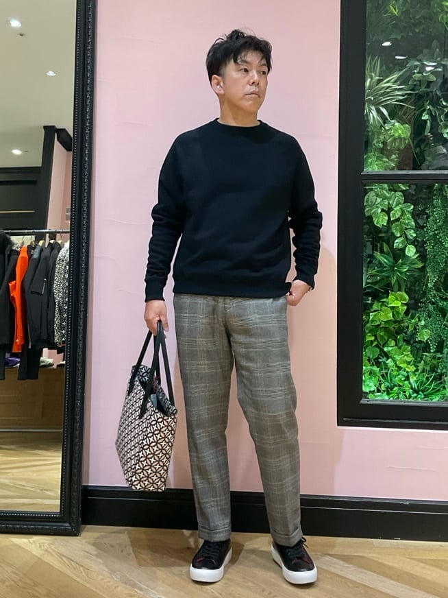 Nagaseさんの「DRESSTERIOR｜【干場義雅&times;DRESSTERIOR】バックフリース プルオーバー」を使ったコーディネート