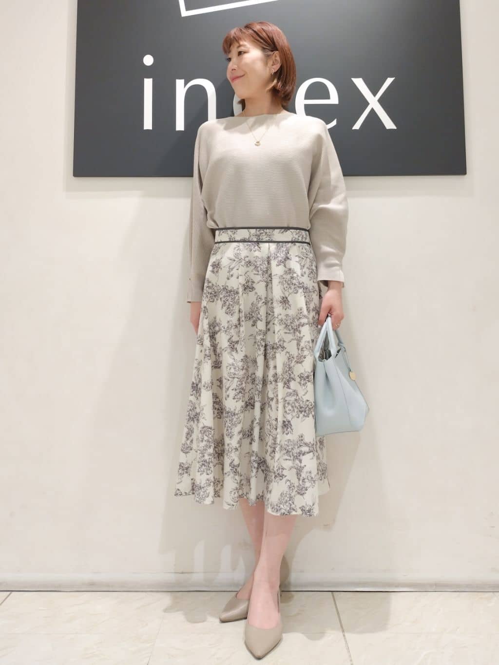 n.さんの「index｜◆【2WAY】フロントバースクエアデザインミドルバッグ」を使ったコーディネート