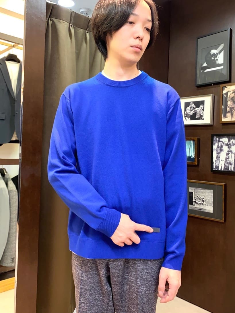 コバヤシさんの「TAKEO KIKUCHI｜【ONOFF対応】TRダブルニット ストレッチパンツ」を使ったコーディネート