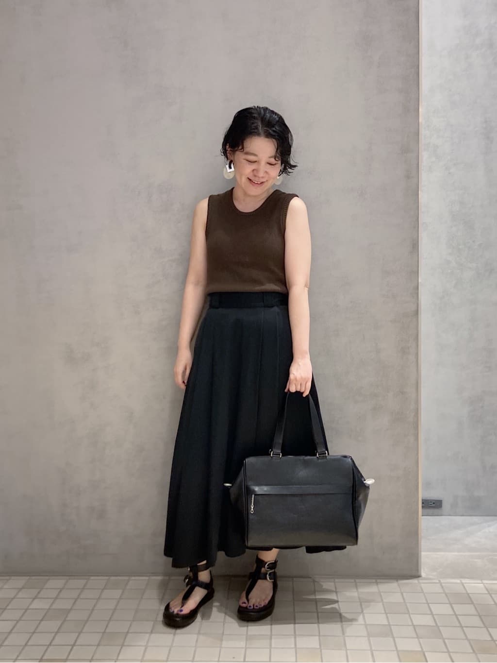 Cさんの「HIROKO HAYASHI｜FOGLIO（フォーリオ）ボストンバッグ」を使ったコーディネート