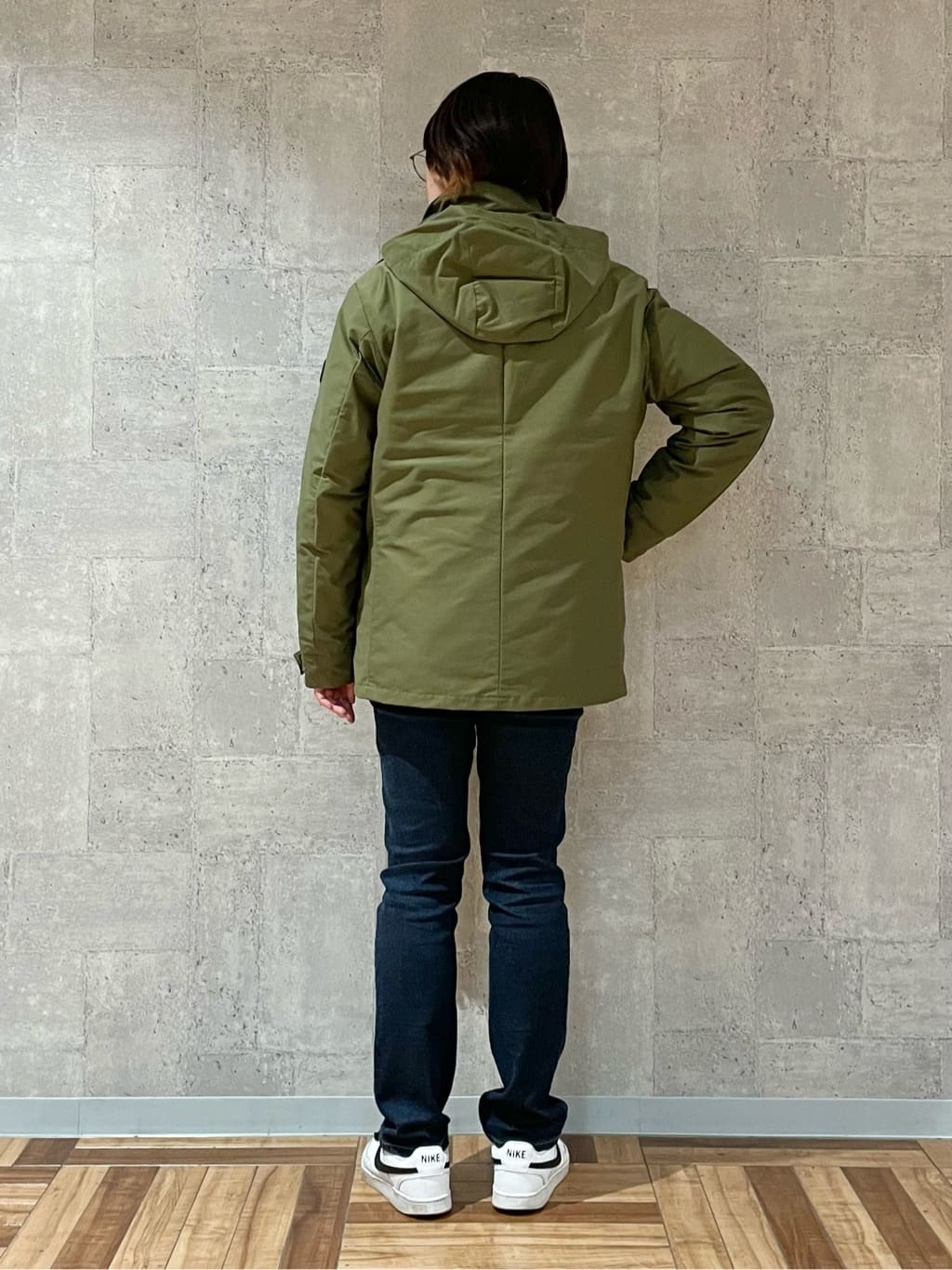 Kudou Cさんの「TAKEO KIKUCHI｜【3WAY／撥水】ドビーメモリー ダウンライナーブルゾン」を使ったコーディネート