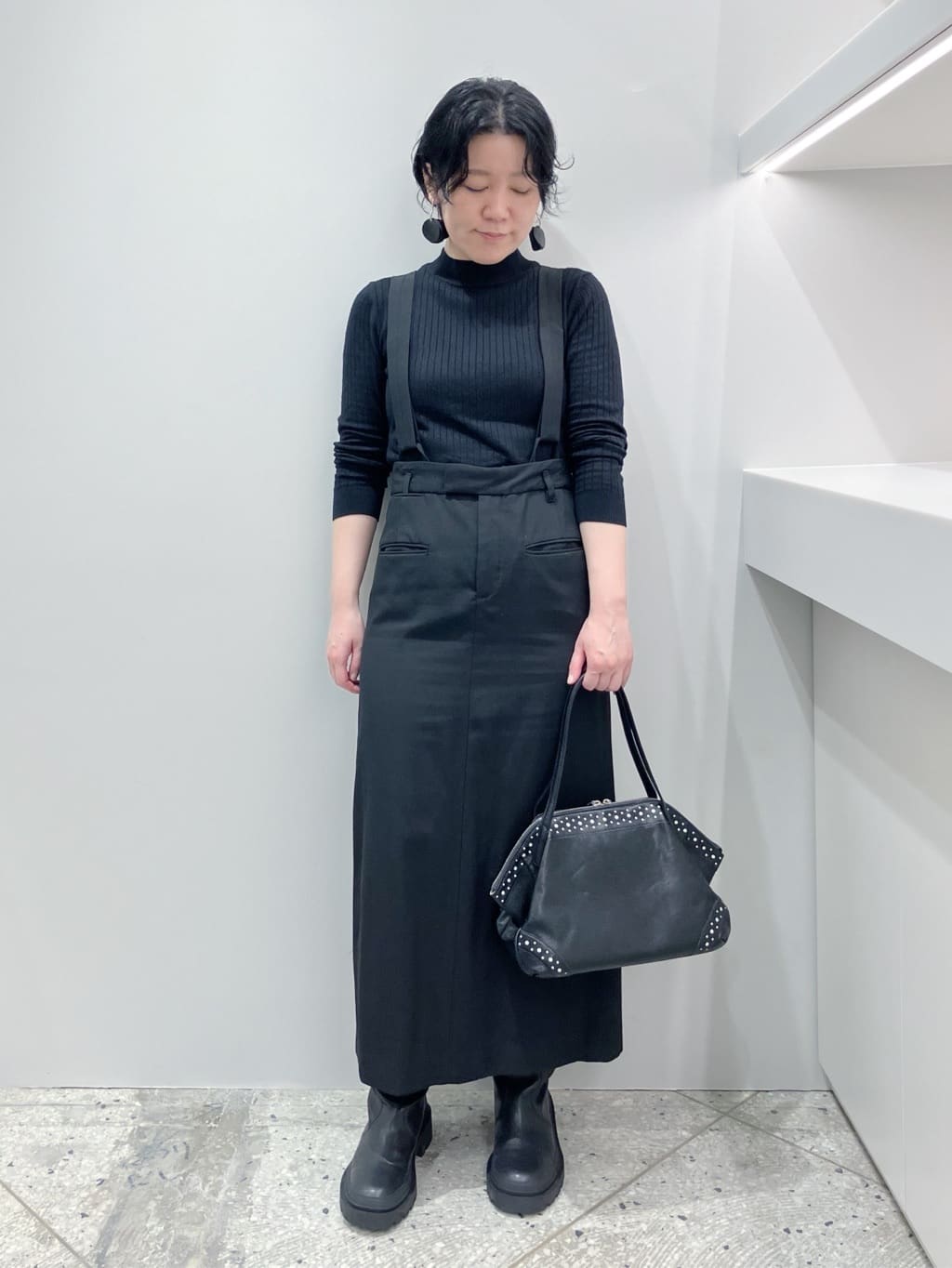 Cさんの「HIROKO HAYASHI｜VELENO（ヴェレーノ）ミニボストンバッグ」を使ったコーディネート