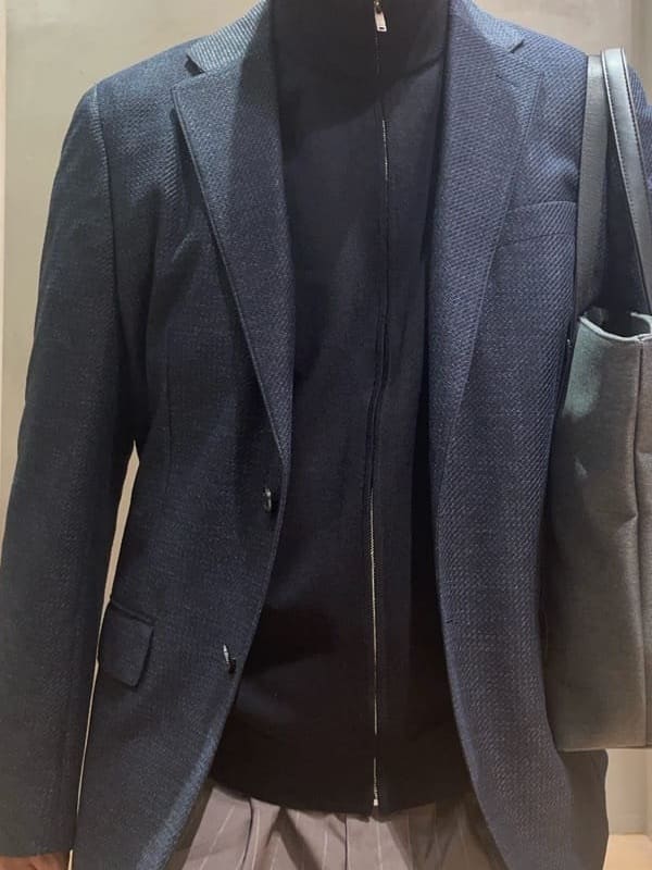 IMAIさんの「TAKEO KIKUCHI｜【キーリング付】メランジ　大人トートバッグ」を使ったコーディネート